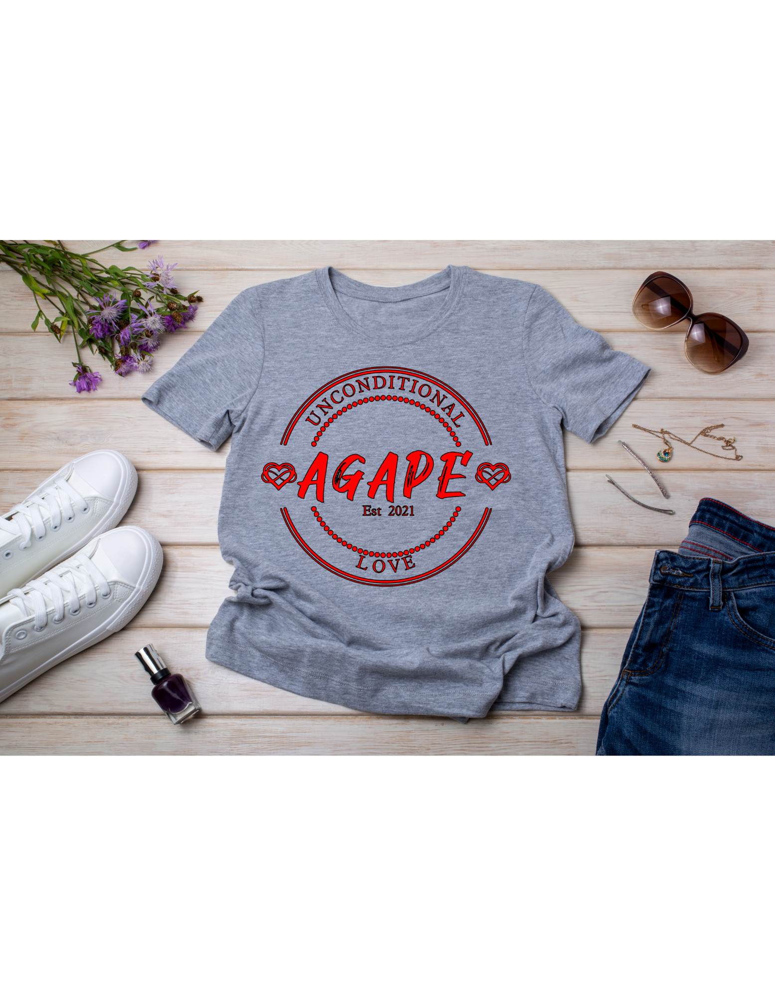 Agape Ring (Red)