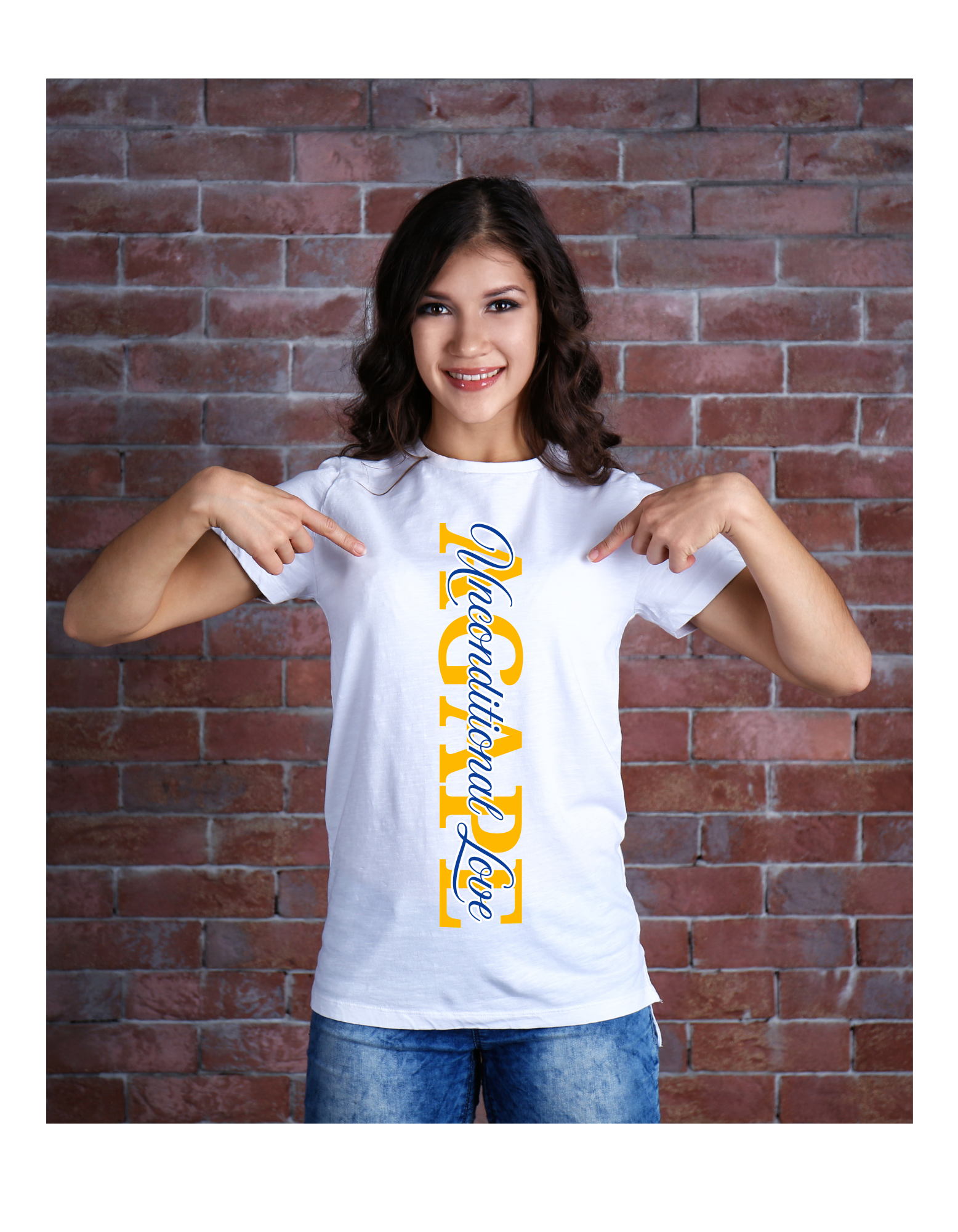 Agape Unconditional Love Vertical