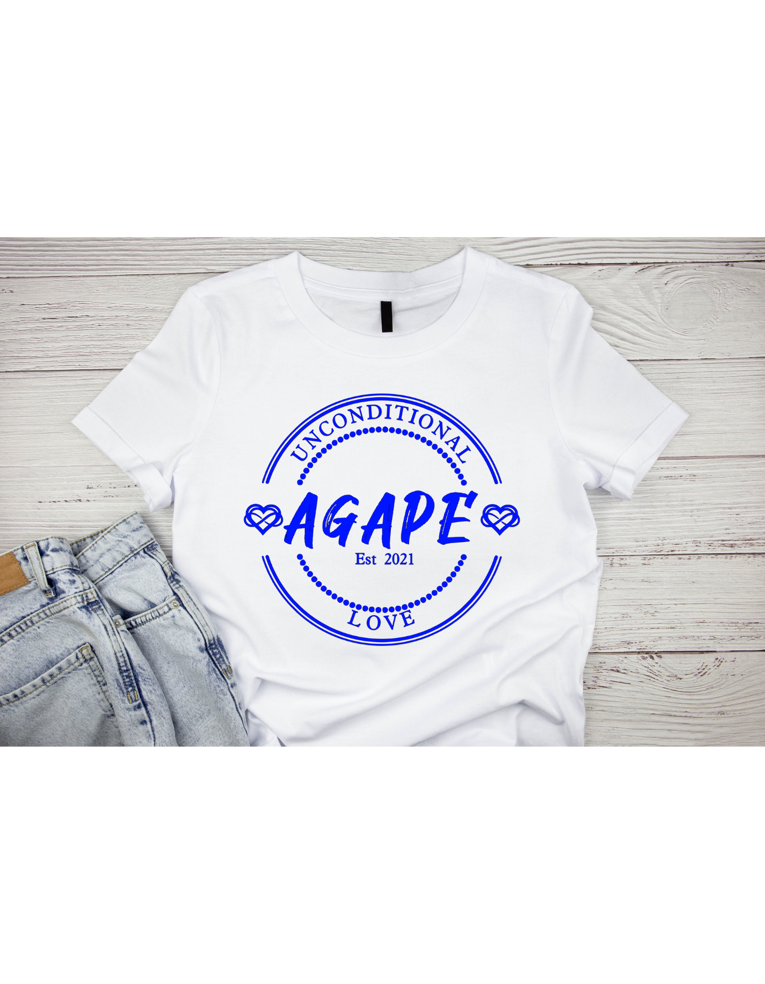 Agape Ring (Blue)