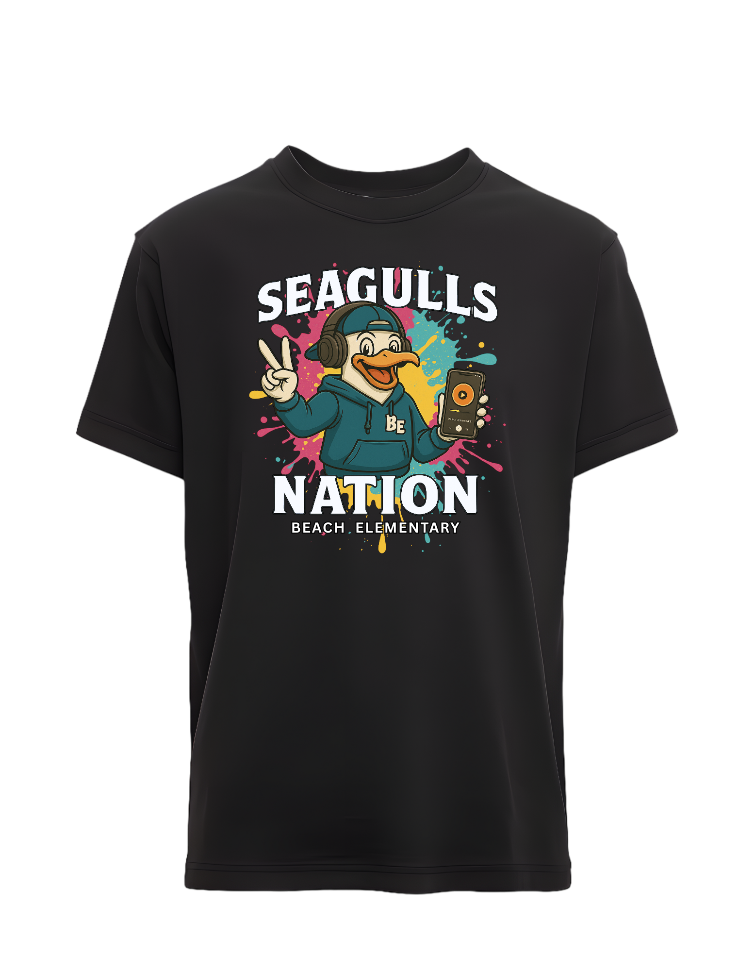 Seagulls Nation Pink splat